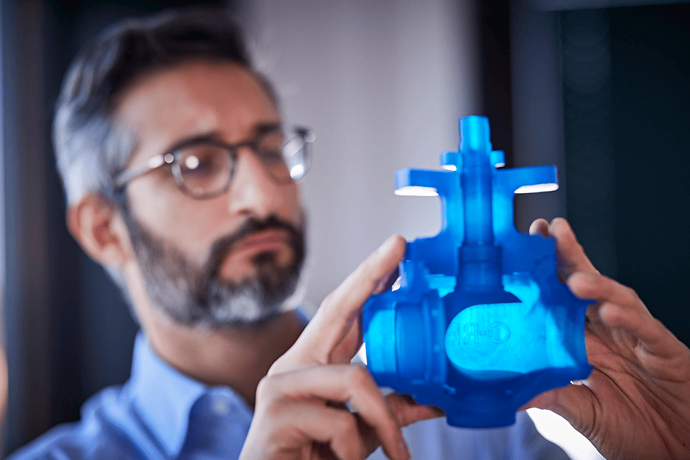 IMI engineer severe service isolation valves such as the C-Rex displayed here.