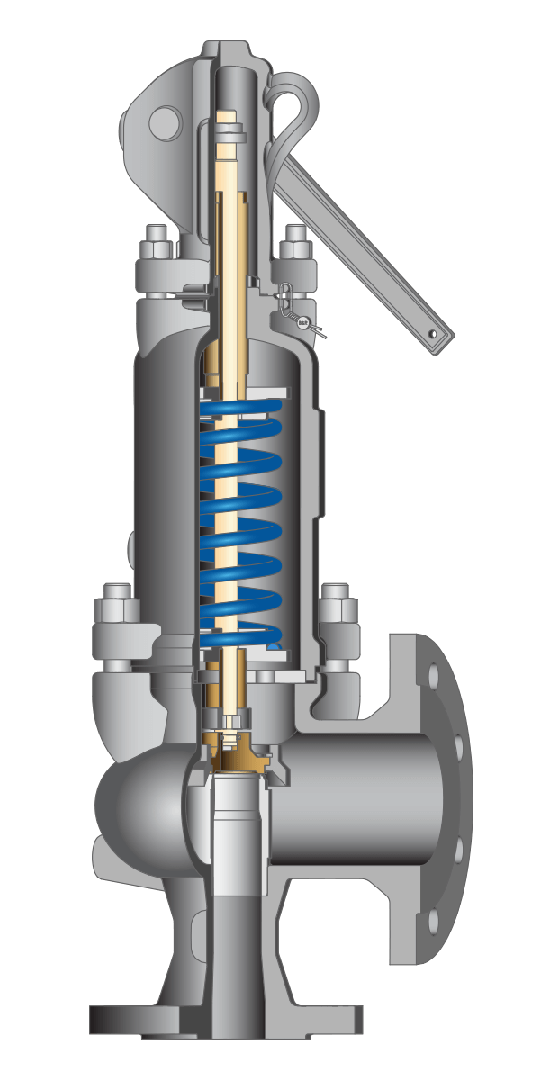 Safety Valve CAD drawing