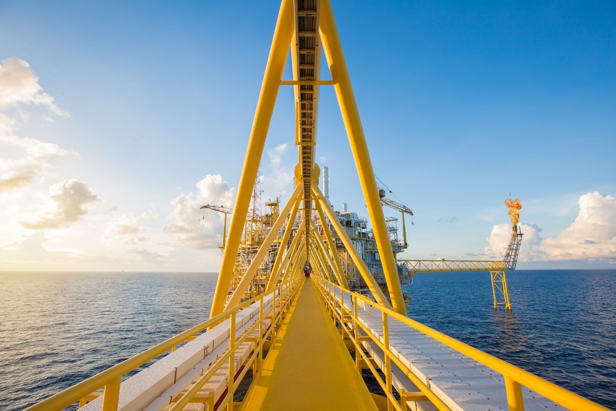 offshore oil platform