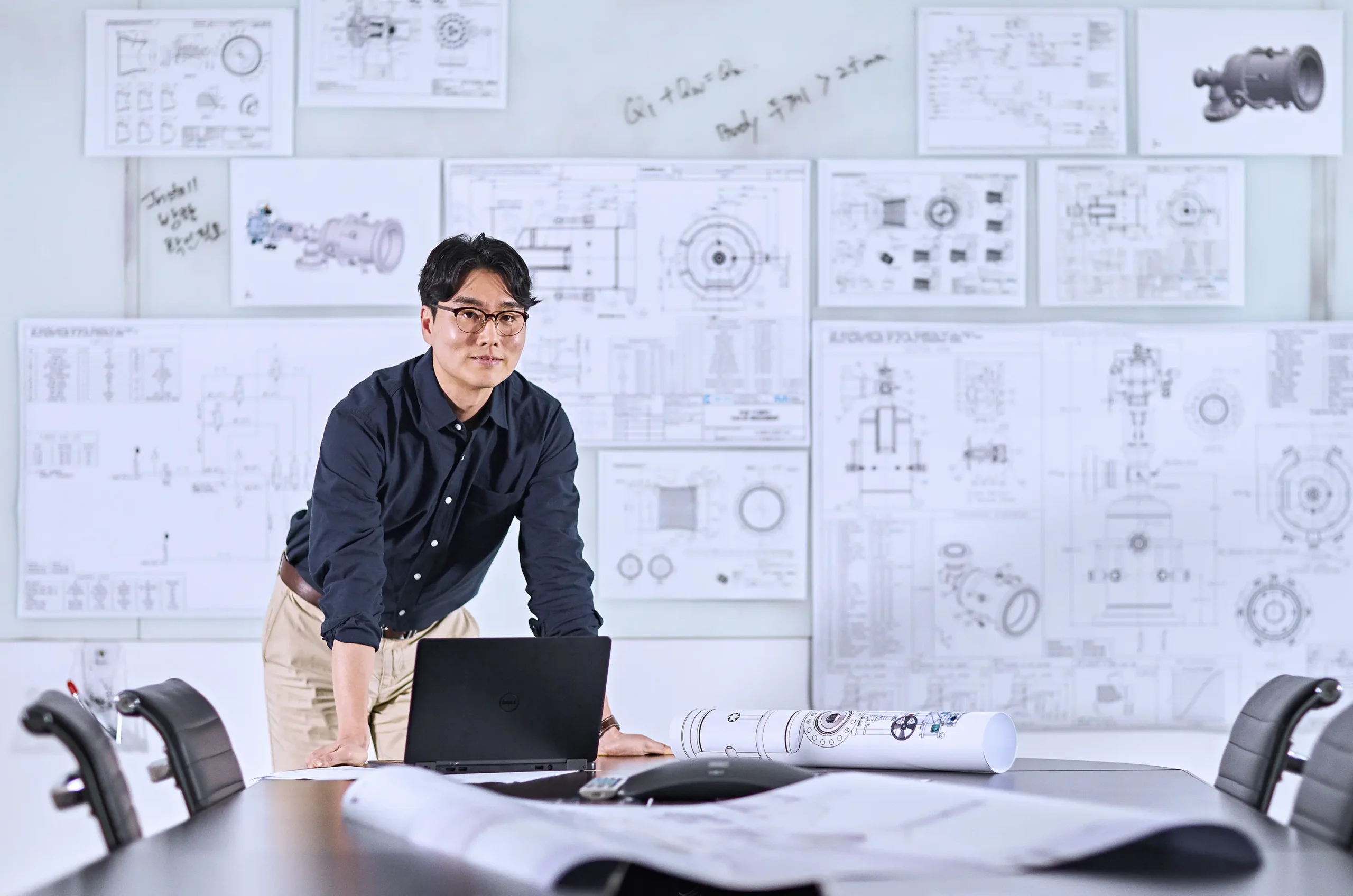 IMI engineer working on product innovations at a site in APAC.