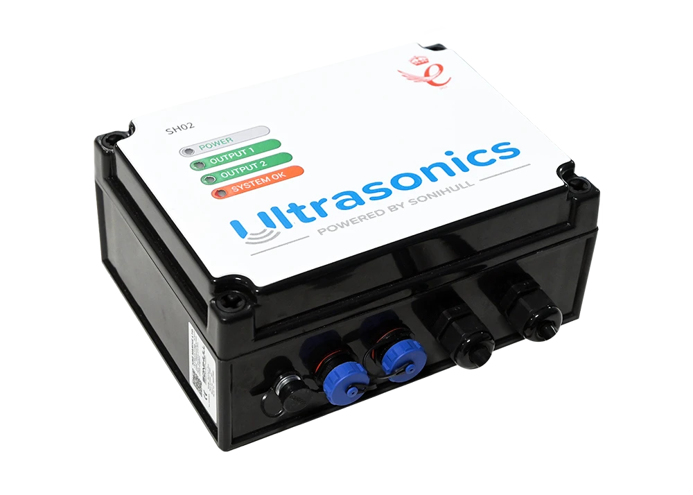 Ultrasonics device for anti-fouling on warships and submarines