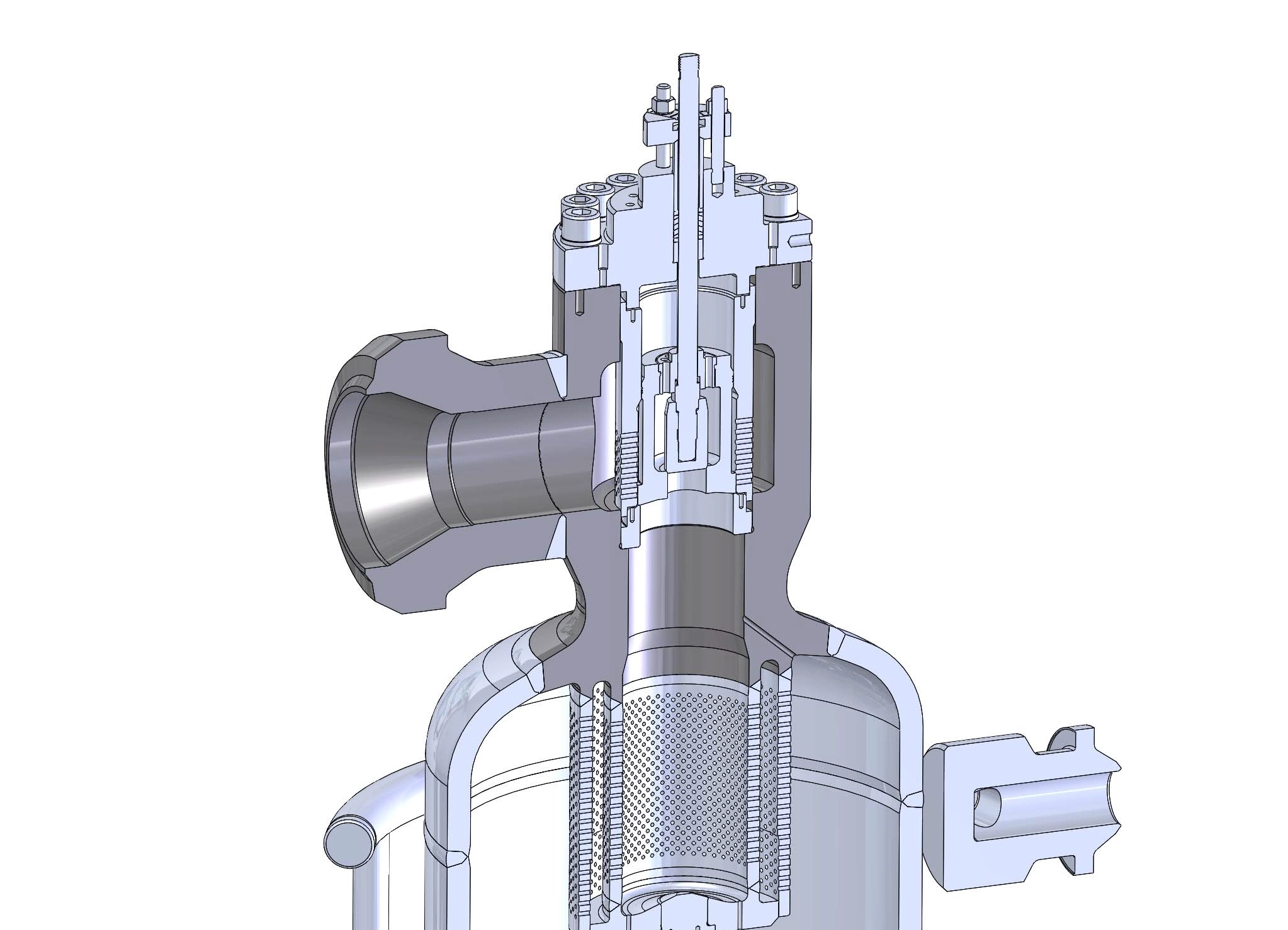 Engineered surfaces and cage optimise droplet impingement angle to reduce impact.