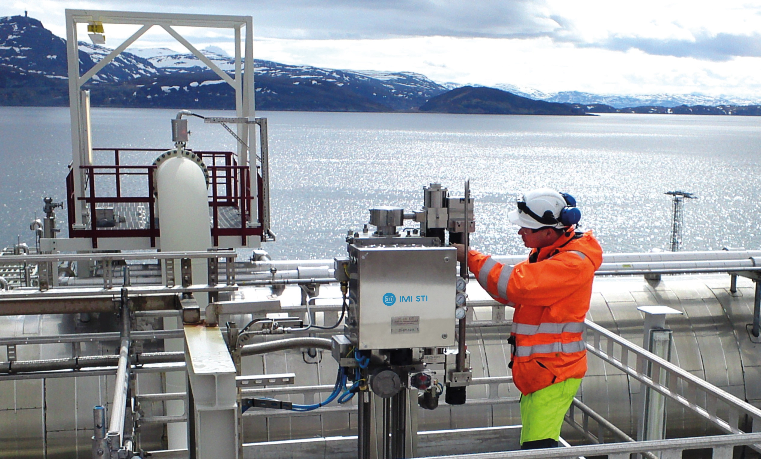 IMI STI actuation specialists in the North Sea, expertise in controlling movement and operation.